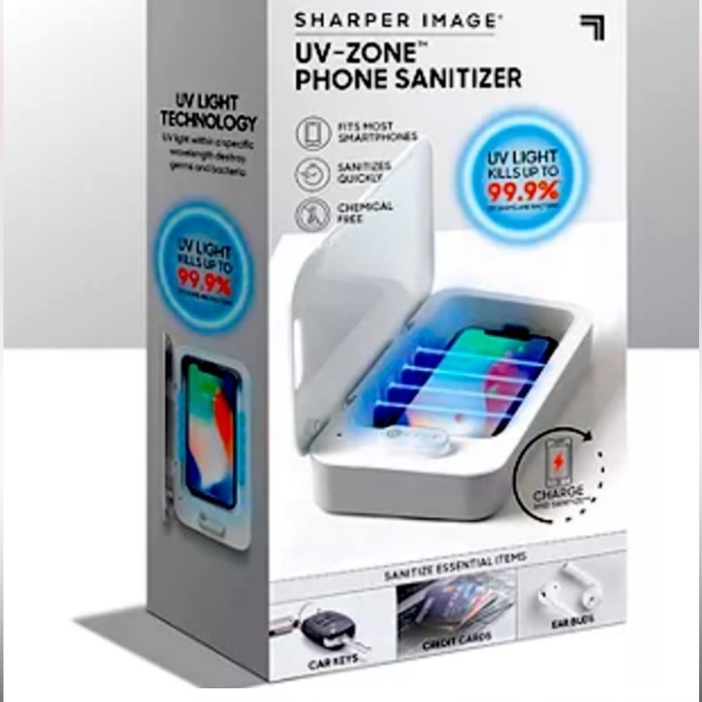 Sharper Image UV-Zone Phone Sanitizer